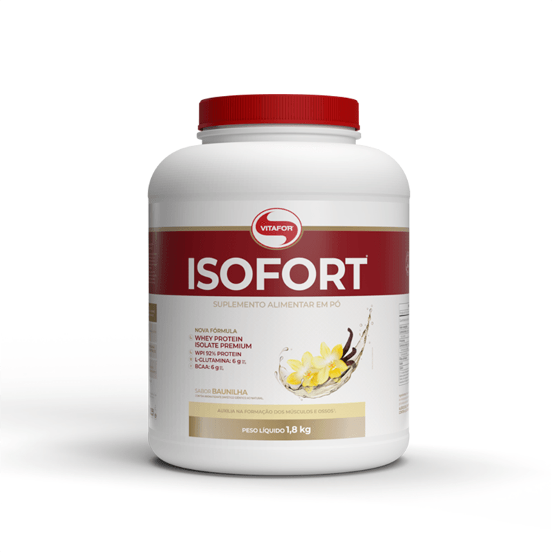 ISOFORT BAUNILHA 1800G