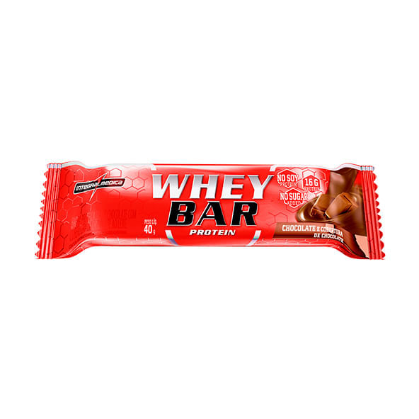 Whey Bar Chocolate 40g - Integralmedica