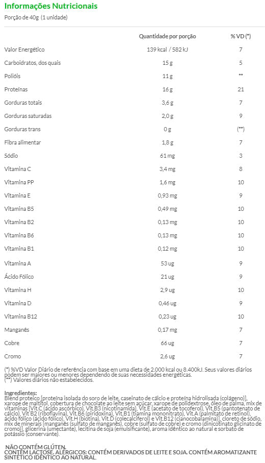 Whey Bar Morango 40g - Integralmedica