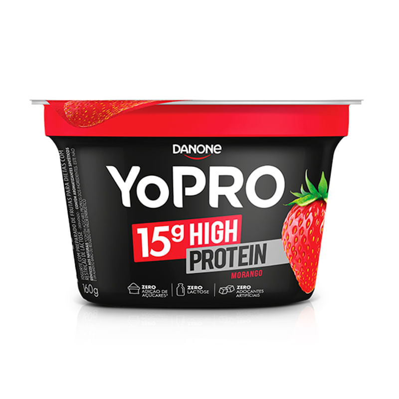 Yopro morango 160g - Danone