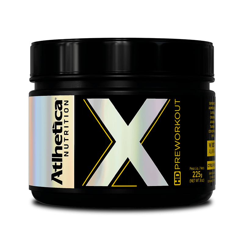 X HD Pre Workout Citrus Punch 225g - Atlhetica