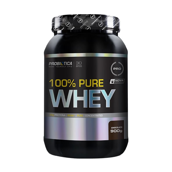 100% Pure Whey Chocolate 900g - Probiótica