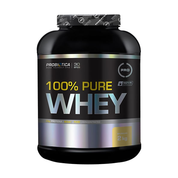 100% Pure Whey Baunilha 2000g - Probiótica