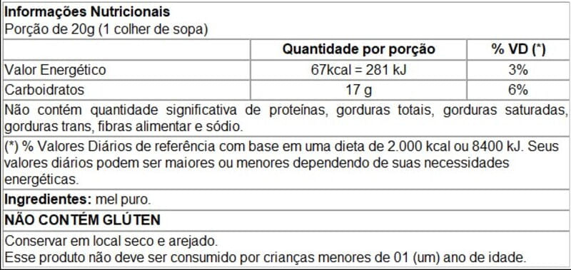 Mel Caatinga Silvestre Up 560g - Beeva