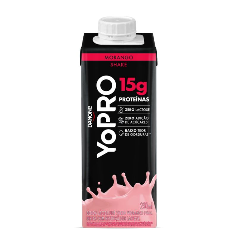 YoPro 15g High Protein Morango Danone 250ml