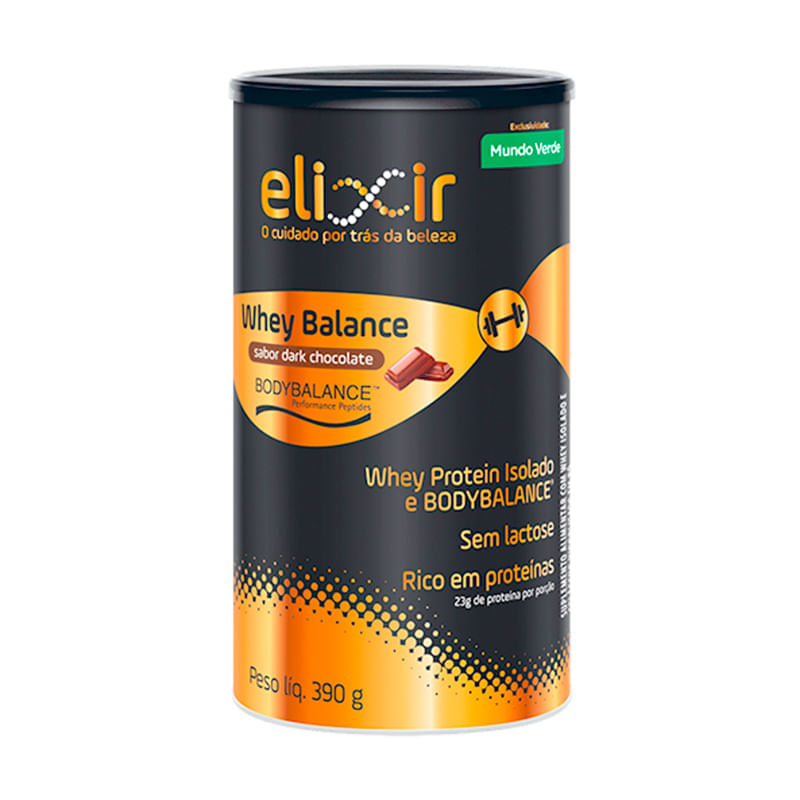 Whey Balance Dark Chocolate 390g - Mundo Verde Elixir