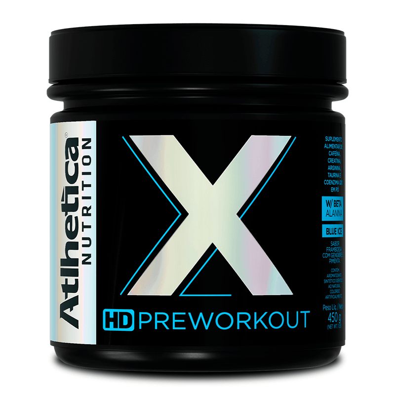 X HD Pre Workout Blue Ice Atlhetica 450g