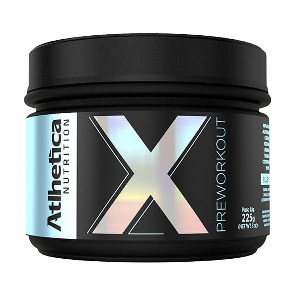 X HD Pre Workout Blue Ice 225g - Atlhetica