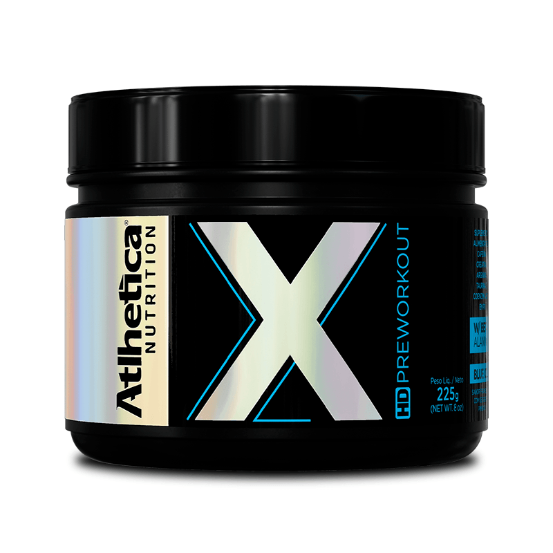 X HD Pre Workout Blue Ice 225g - Atlhetica