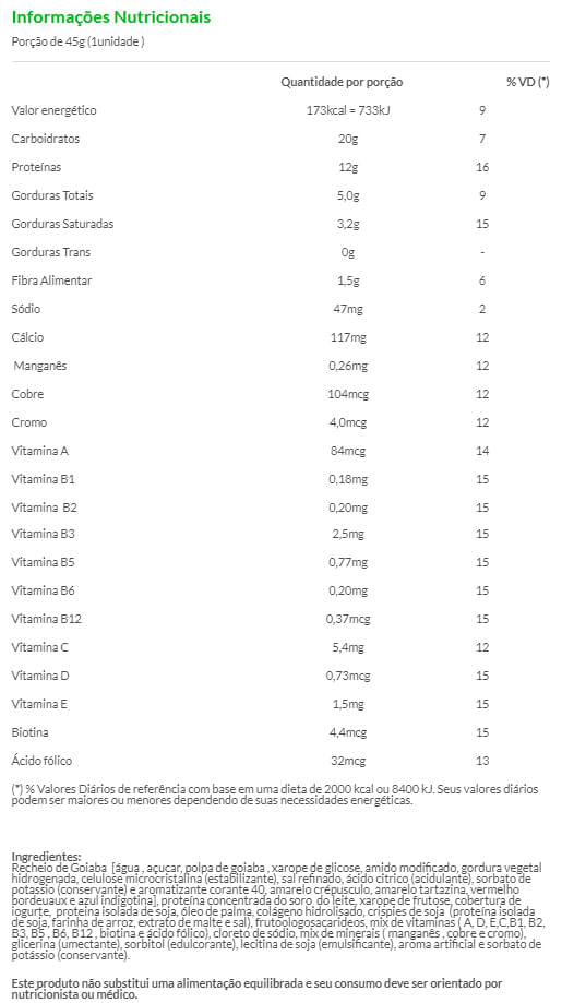 Barra Protein Crisp Trufa de Avelã Integralmedica 45g