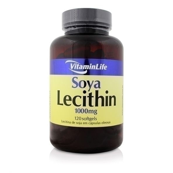 Soya Lecithin 1000mg 120 cápsulas - Vitaminlife