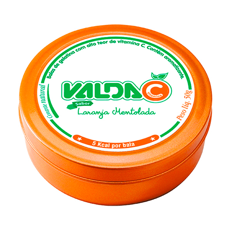 Valda C Laranja Mentolada 50g - Valda