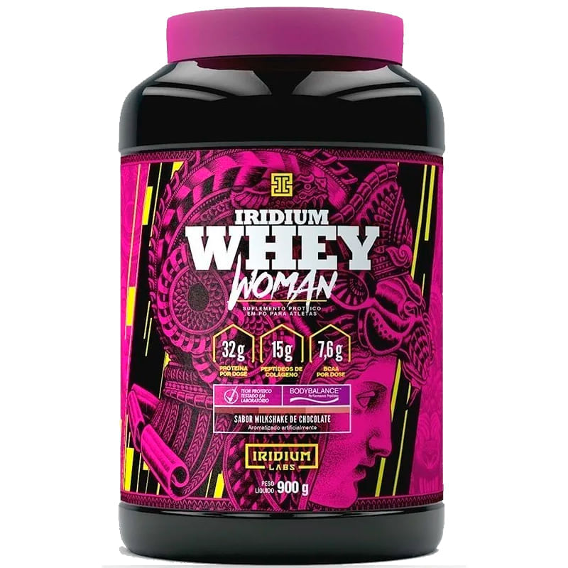 Whey Woman Chocolate ao Leite 900g - Iridium Labs