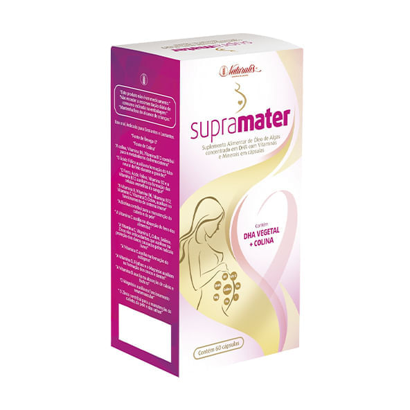 Supramater 60 cápsulas 750mg - Naturalis