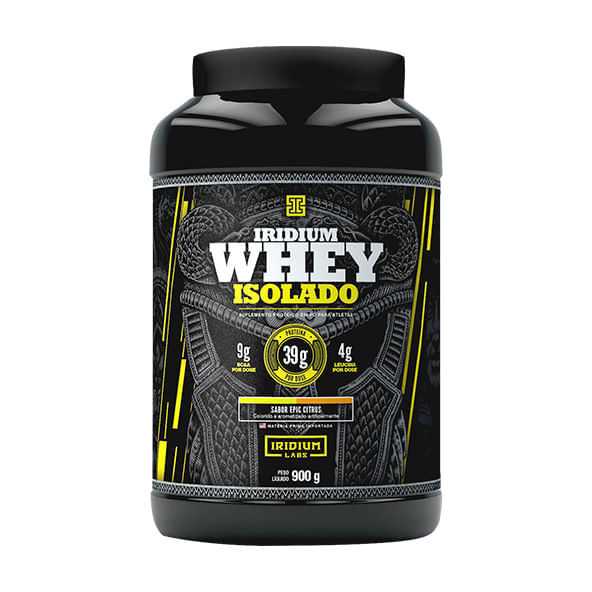 Whey Isolado Epic Citrus 900g - Iridium Labs