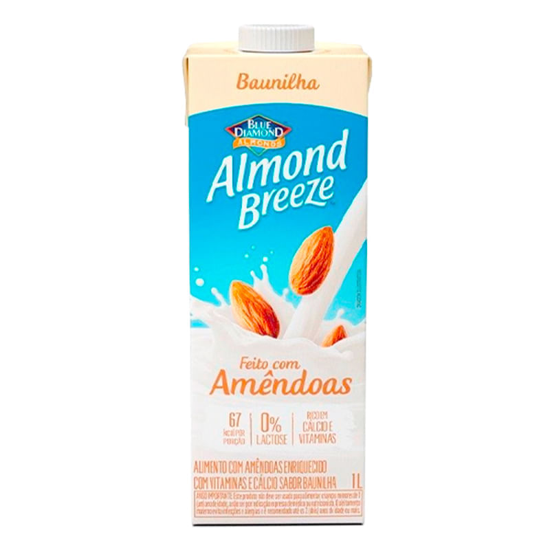 Almond Breeze Baunilha 1l - Piracanjuba