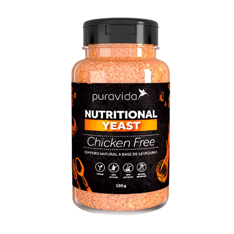 Nutritional Yeast Chicken Free PuraVida 120g