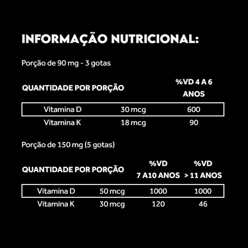 Vitamina D3 K2 Puravida 20ml