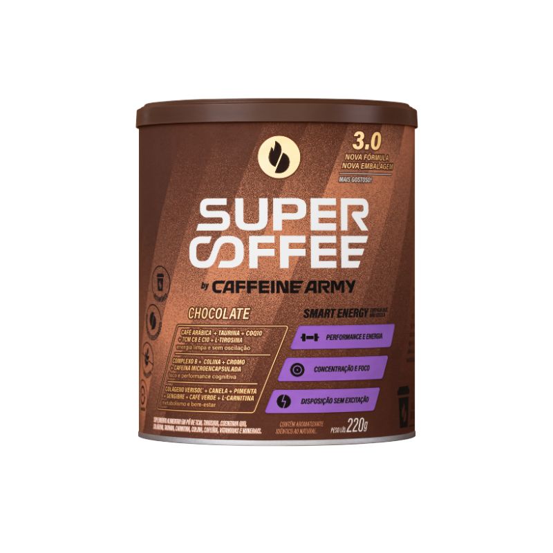 Supercoffee 3.0 Chocolate Caffeine Army 220g