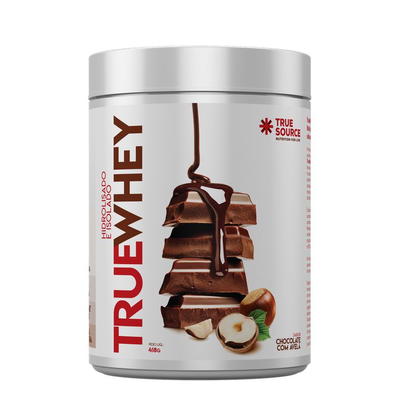 Whey Chocolate com Avelã True Source 418g