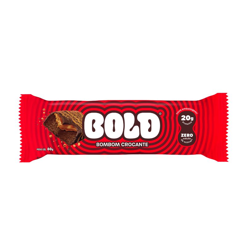 Bold Bombom Crocante 60G – Bold Snacks