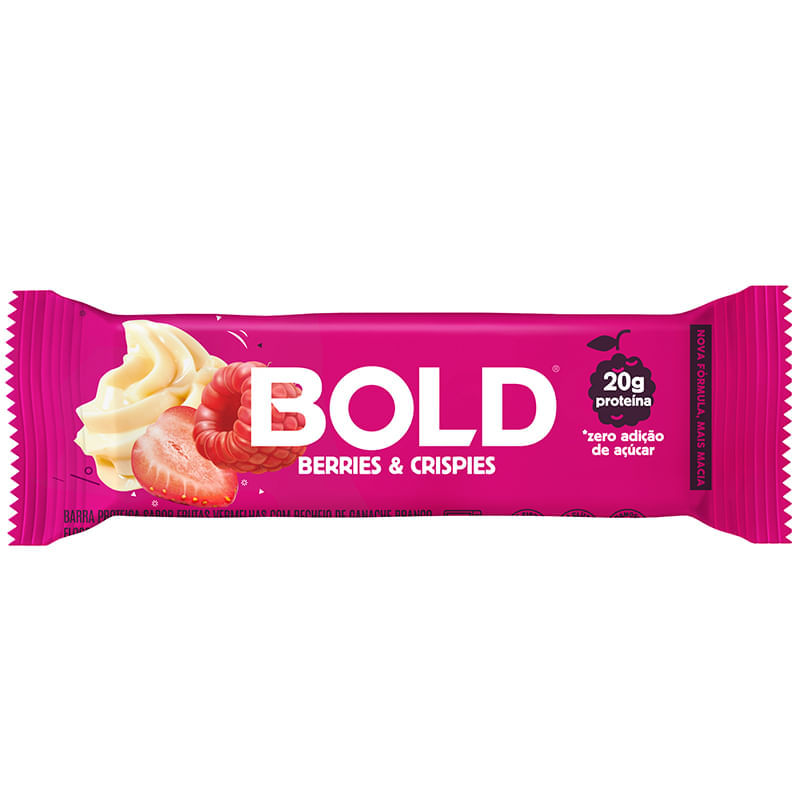 Bold Berries e Crispies 60G - Bold Snacks