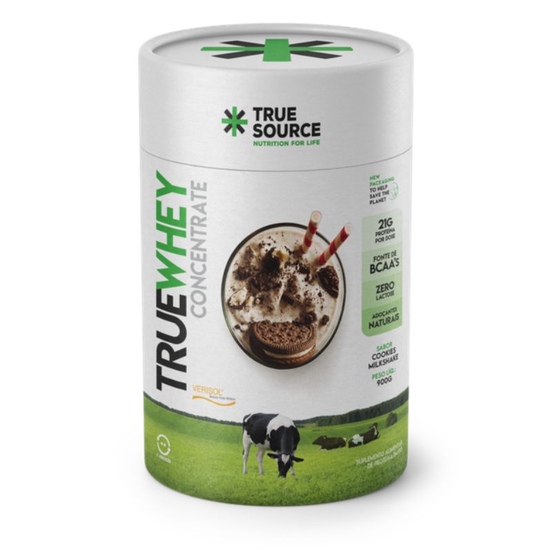 Whey Zero Lactose Cookies And Cream True Source 900g