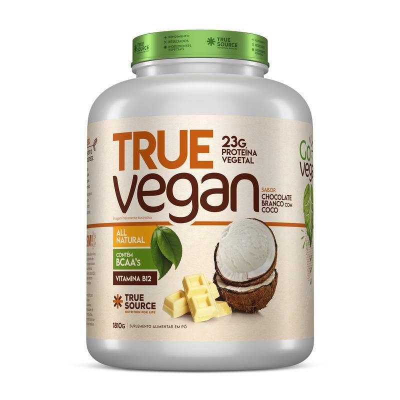 Vegan Chocolate Branco com Coco  True Source 1810g