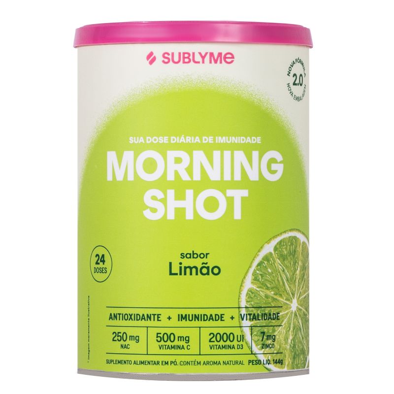 Morning Shot 2.0 Limão Sublyme 144g