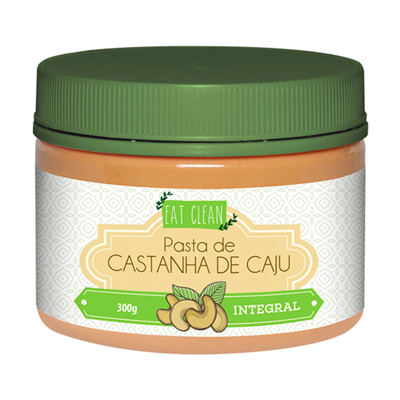 Pasta Castanha de Caju Integral Eat Clean 300g