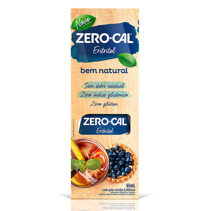 Zero Cal Adoçante Liq Eritritol 65ml - Hypera Pharma