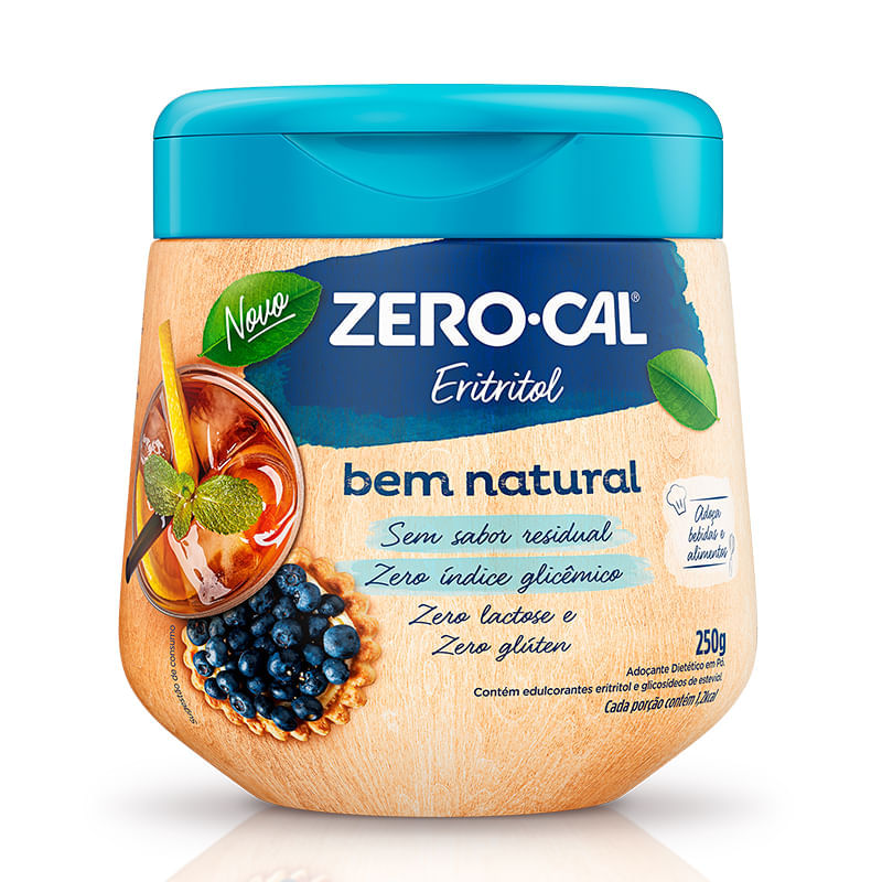 Zero Cal Adoçante Eritritol Po 250g - Hypera Pharma