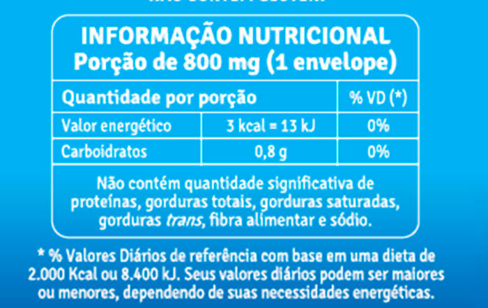 Zero Cal Adoçante Sucralose 50sch 30g - Hypera Pharma