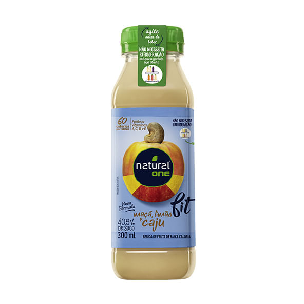 Suco Caju Maçã Fit 300ml - Natural One