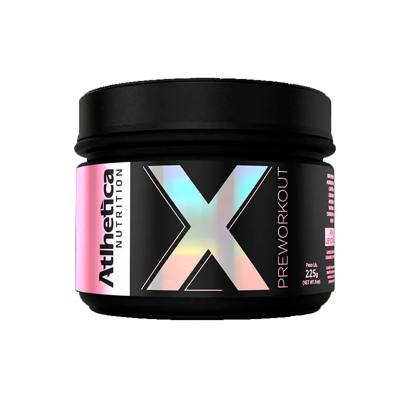 X HD Pre Workout Pink Lemonade 225g - Atlhetica