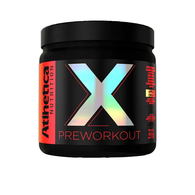 X Pre Workout Apple Crush 450g - Atlhetica