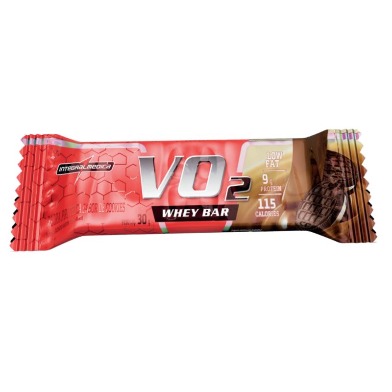 VO2 Whey Bar Cookies Integralmedica 30g