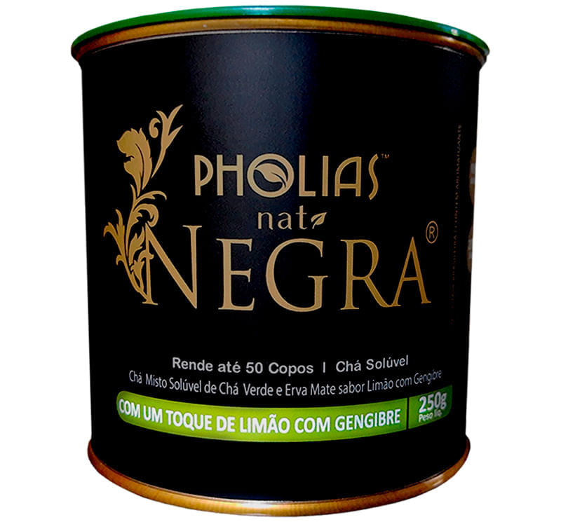 Nati Negra Limão com Gengibre Pholias 250g