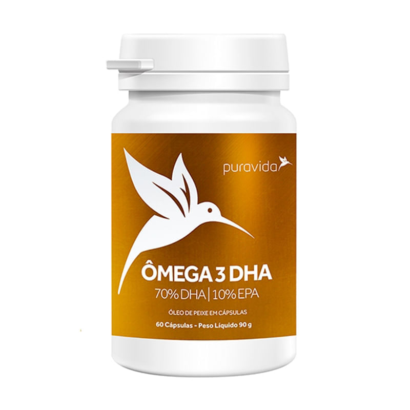 Omega 3 Dha PuraVida 60caps