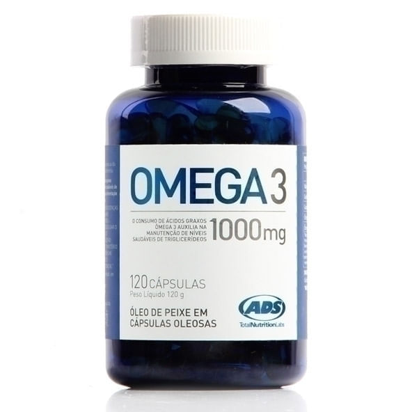 Ômega 3 Fish Oil 1000mg 120caps - Atlhetica