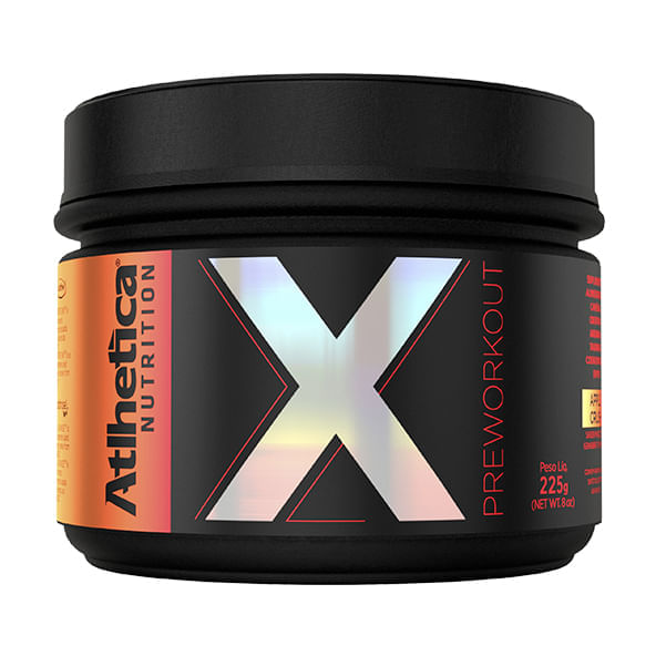 X Pre Workout Apple Crush 225g - Atlhetica