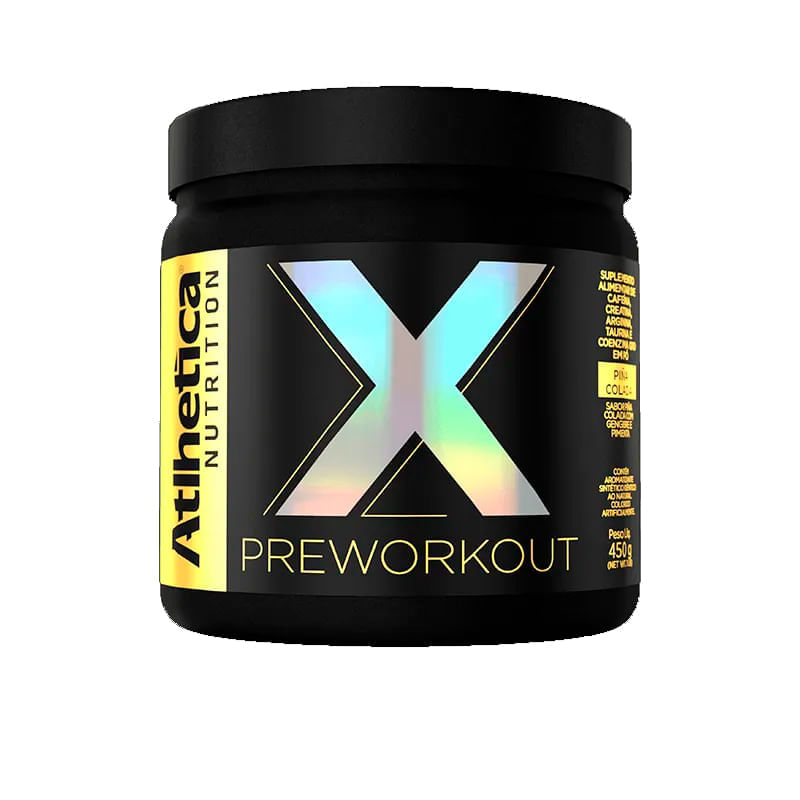 X Pre Workout Piña Colada 450g - Atlhetica