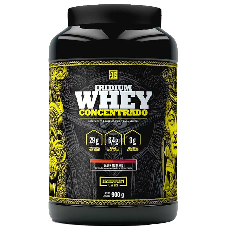 Whey Concentrado Morango Iridium Labs 900g