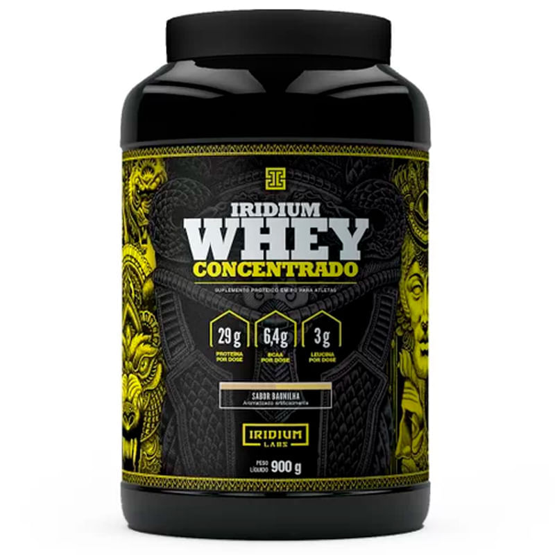 Whey Concentrado Baunilha Iridium Labs 900g