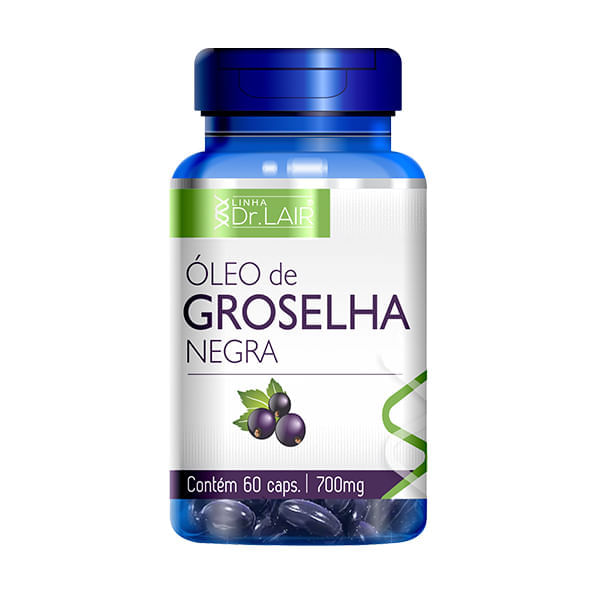 Óleo de Groselha Negra 60 cápsulas Dr Lair - Upnutri