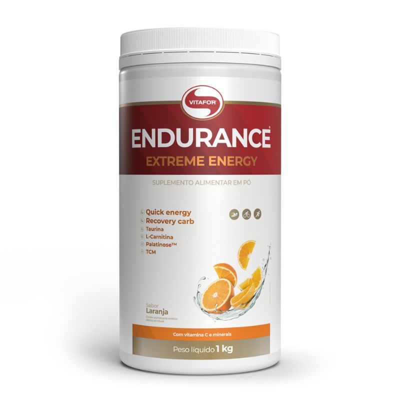 Endurance Extreme Energy Laranja Vitafor 1kg