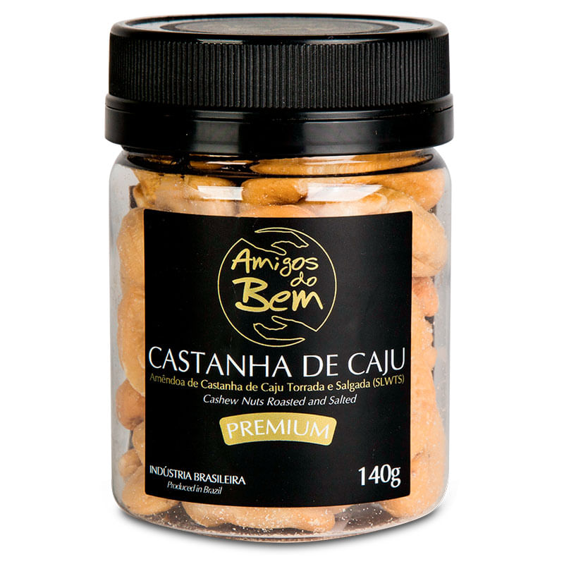 Castanha de Caju Premium Amigos do Bem 140g