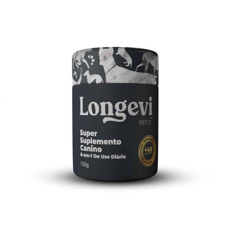 Longevi em Pó Petvi 150g