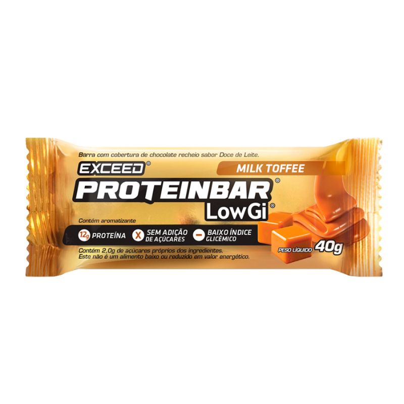 Exceed Proteinbar Lowgi Milk Toffee Advanced Nutrition 40g