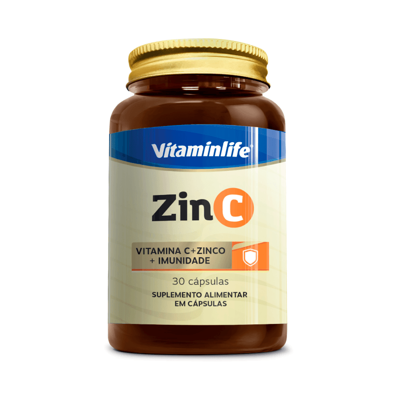 Zin C Vitaminlife 30 cápsulas